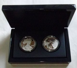 2012 American Eagle San Francisco 2 Coin Silver Proof Set