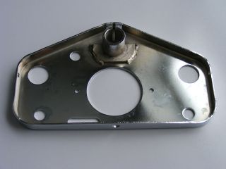 Vintage Cushman Eagle Scooter Reproduction Chrome Dash Plate Free