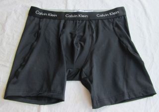 CK Calvin Klein Dry Fit Sports Cycle Run Boxer Brief Men Underwear Sz