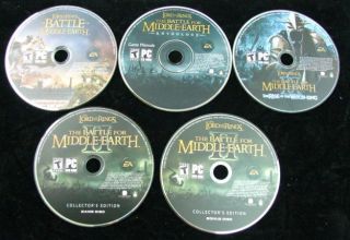  for Middle Earth Anthology The Lord of the Rings LOTR PC EA Games 2007