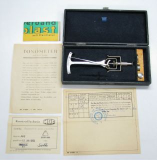  1953 German Tonometer DDR MGF East Germany Berlin Box See »