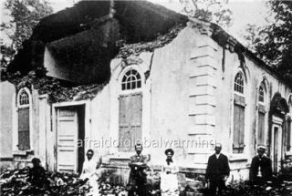 Photo 1886 Charleston SC Earthquake GOOSE Creek Church