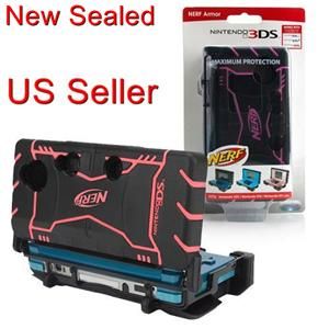 PDP Nerf Triple Armor Case for Nintendo 3DS, DSi and DSLite PINK