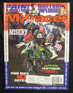 MX Racer Magazine February 1999 Ryan Hughes Unplugged