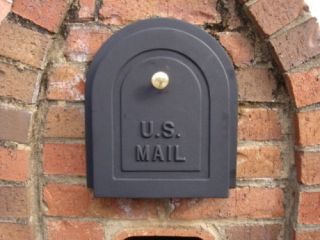 Brick Mailbox Door Cast Aluminum Replacement Doors