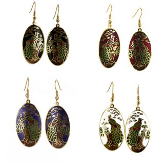 Bird Earrings Hand Crafted Hypoallergenic Backings