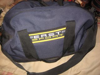 Navy Blue Eastsport Canvas Sports Travel Gym Duffle Bag Luggage