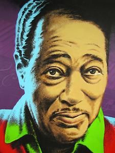 Duke Ellington Acrylic Painting Mark Hild II Portrait US Icon Artwork
