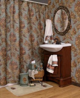 Country Rose Shower Curtain by Kathy Ireland® Victorian Design Last