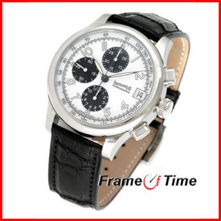 Eberhard Co Traversetolo Chronographe Automatic Black 31051 2STR Watch