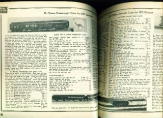 Model Railroad Shop Dunellen 1937 38 Full Line Catalog H Owen Items