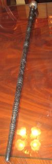 Unique Egyptian Handcrafted Ebony Walking Stick Cane
