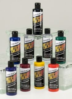 Auto Air Colors Candy Pigment Set Airbrush Paint Kit 9 x 4oz 4952 C