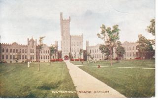 Watertown Insane Asylum in East Moline Illinois