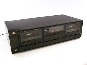 JVC TD W111 Stereo Dual Cassette Deck Tape Player / Recorder