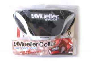  mueller by douglas black football neck collar protection pad shoulder
