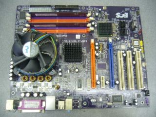ECS Elitegroup 945P A Ver 2 0 Motherboard Pentium D 945 SL9QB 3 40GHz
