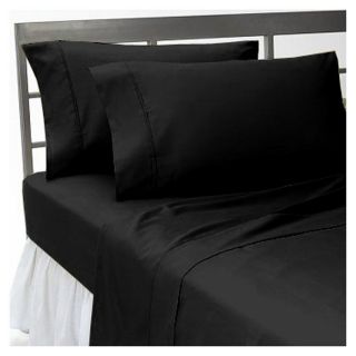  Cotton Black Bedding Items Sheets Duvets Fitted Flat Sheets PC