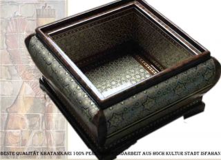 Persische Schokoladen Box aus Persian  Isfahan17x17x10 cmHandarbeit