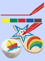 Wilton Foodwriter Primary Fine Tip Color Markers Edible