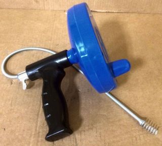 New 25ft 1 4 Drain Snake Cleaner Clog Sink Cleaning Plumbing Plumber