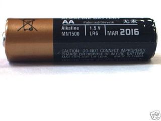 50 Duracell AA Alkaline Batteries Brand New Fresh 2017