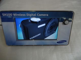 Store Promo Display Samsung SH100 Wireless Digital Camera Movie Play