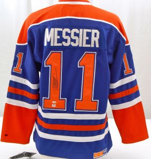 Mark Messier Signed Edmonton Oilers Jersey GA Certified