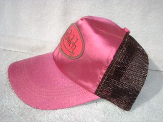 von dutch vintage trucker hat cap magenta satin nwt nr this auction is