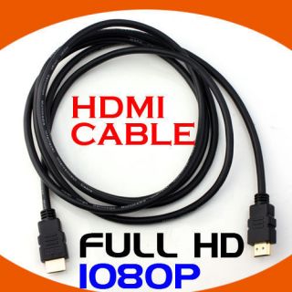  Premium 1080p Gold HDMI 1 3 Cable 6 FT for HDTV DVD HD Video Media M3
