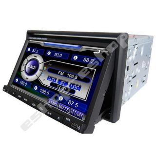 LCD 2 DIN Dash Car DVD Player Video AVI MP4 DIVX Bluetooth Audio