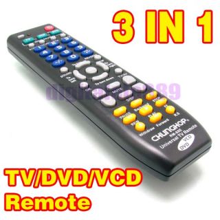 in1 universal controller remote control for tv dvd vcd
