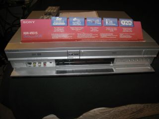 sony dvd recorder cassette recorder rdr vx515 great working condition