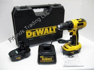 Dewalt 18 Volt 18V Cordless Drill Driver Tool Kit DC720