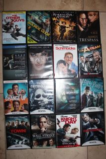 HUGE 16 DVD LOT NEW RELEASES Salt A Team SOURCE CODE Knight Day Harry