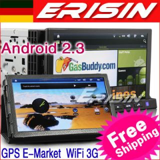 ES777GE 7 2 DIN HD Autoradio Car DVD Player Tablet PC Android 2 3 GPS