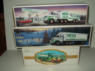 HESS 1980 1987 1988 First Hess Truck Truck and Racer and Toy Truck
