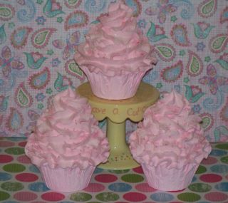 Fake Cotton Candy Candy Land Fake Cupcakes with Tons of Sugary