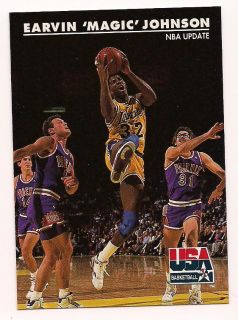1992 Skybox USA Basketball 28 Earvin Magic Johnson