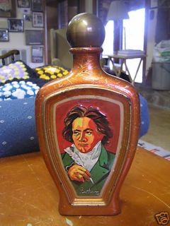 Great Jim Beam Bottle Beethoven Art by Edward H Weis