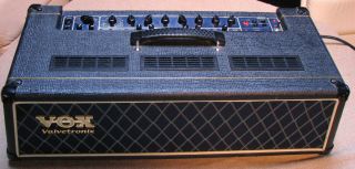 Rare Vintage VOX Blue Cloth Head Guitar Amplifier Amp AD120VTH Pro