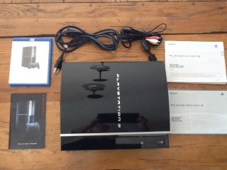 Sony Playstation 3 Piano Black CECHL01 80GB AS IS