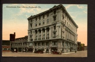 Pittsburgh Pennsylvania Rittenhouse East Liberty 1910