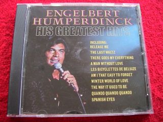 ENGELBERT HUMPERDINCK Greatest Hits Release Me Quando Quando Quando