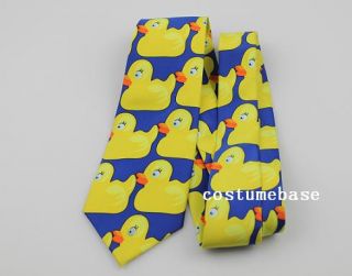 Ducky Tie Himym Marshall Barney Polyester Duck Duckie Necktie Neck