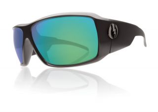 Brand New Electric Sunglasses KB1 Black Green Chrome Lens Kyle Busch