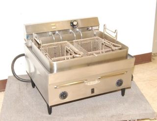 star 30 lb countertop electric fryer used star 30 lb