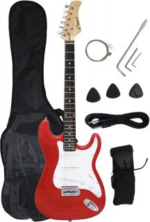  Red Metallic Electric Guitar Accessories Free Guitar Stand
