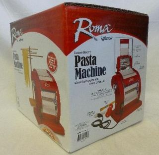 Weston 01 0601 w Roma Express Electric Pasta Machine Red