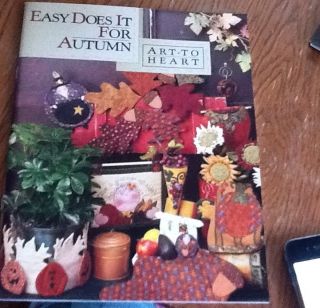 Easy Does It Autumn Quilt Book Nancy Halvorsen Art to Heart Witch